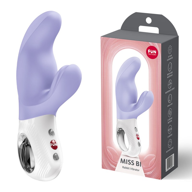 Miss Bi Rabbit Vibrator - Purple