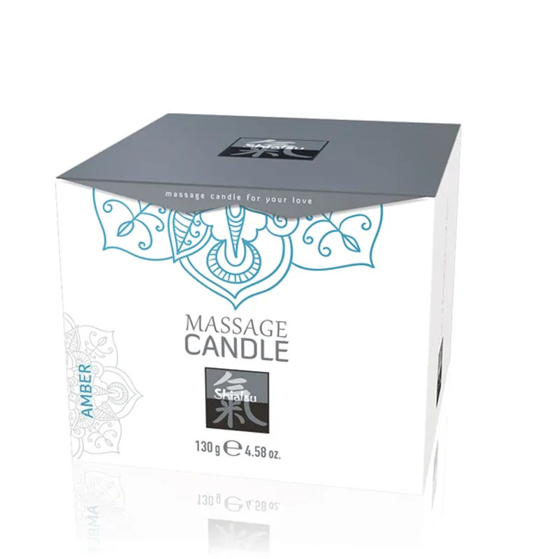 Shiatsu Massage Candle 130 gram - Amber Scented