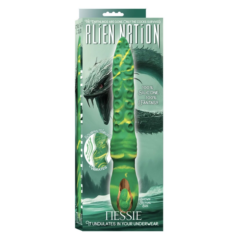 Alien Nation Nessie Squirming Fantasy Tentacle Vibrator