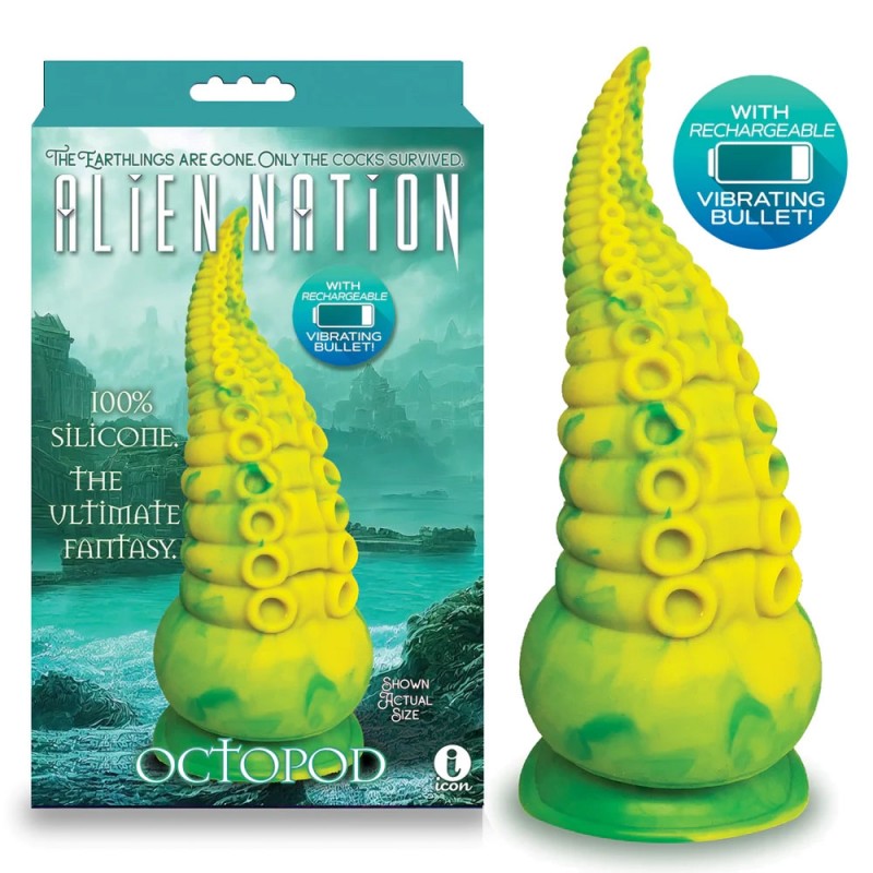 Alien Nation Octopod Vibrating Fantasy Dong