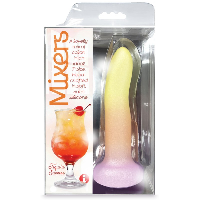 Mixers 8 Inch Dildo - Tequila Sunrise 