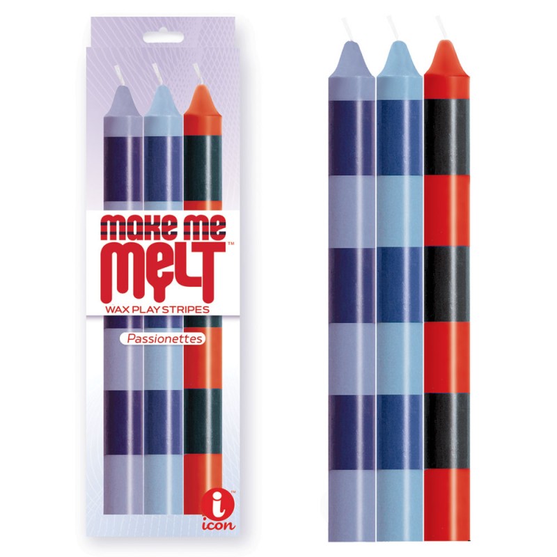 Make Me Melt Drip Candle 3-pk - Passionettes