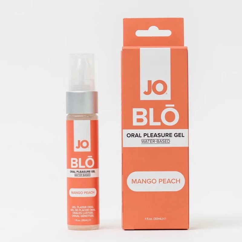 JO Blo Oral Pleasure Gel 30ml - Mango Peach