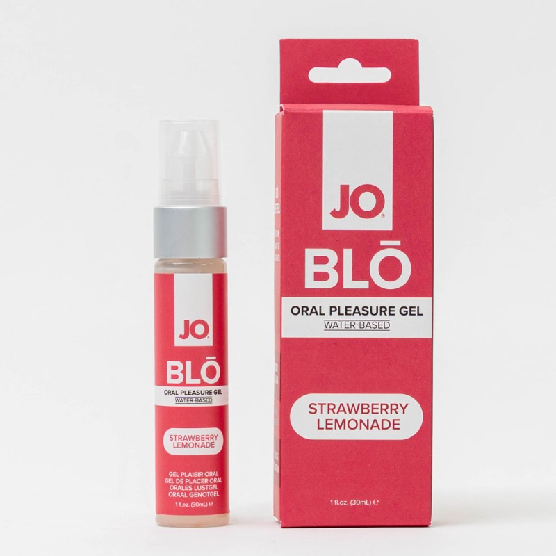 JO Blo Oral Pleasure Gel 30ml - Strawberry Lemonade