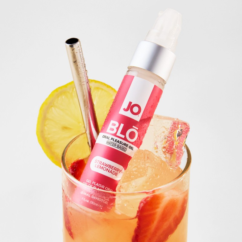 JO Blo Oral Pleasure Gel 30ml - Strawberry Lemonade JO Blo Oral Pleasure Gel 30ml - Strawberry Lemonade