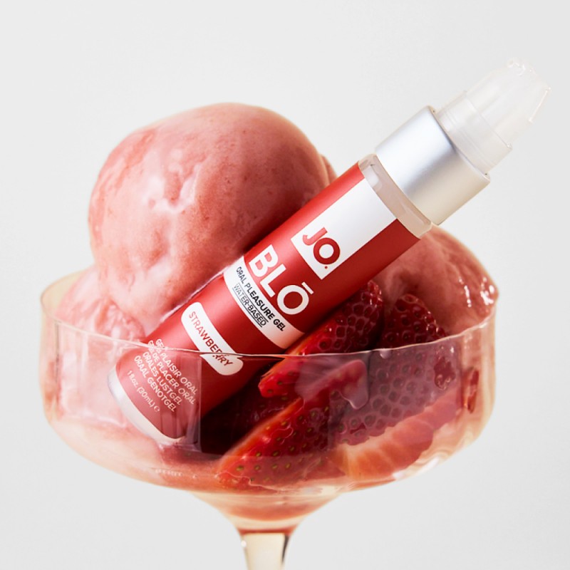 JO Blo Oral Pleasure Gel 30ml - Strawberry JO Blo Oral Pleasure Gel 30ml - Strawberry
