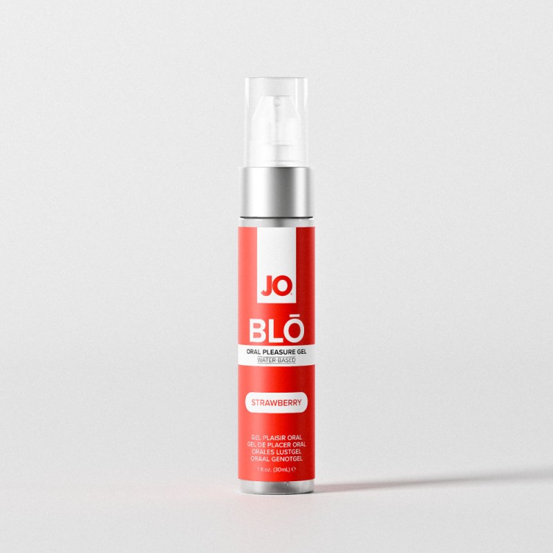 JO Blo Oral Pleasure Gel 30ml - Strawberry JO Blo Oral Pleasure Gel 30ml - Strawberry