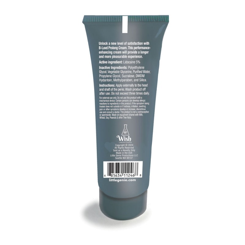 B-LUVD Erection Prolong Cream 59 ml Tube B-LUVD Erection Prolong Cream 59 ml Tube