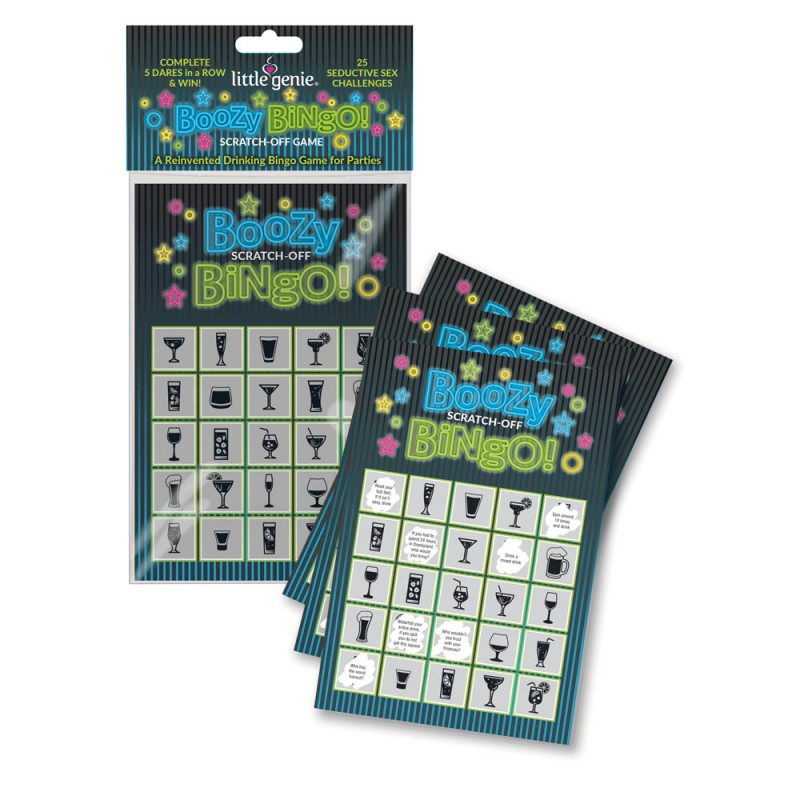 Boozy Bingo Scratch-Off