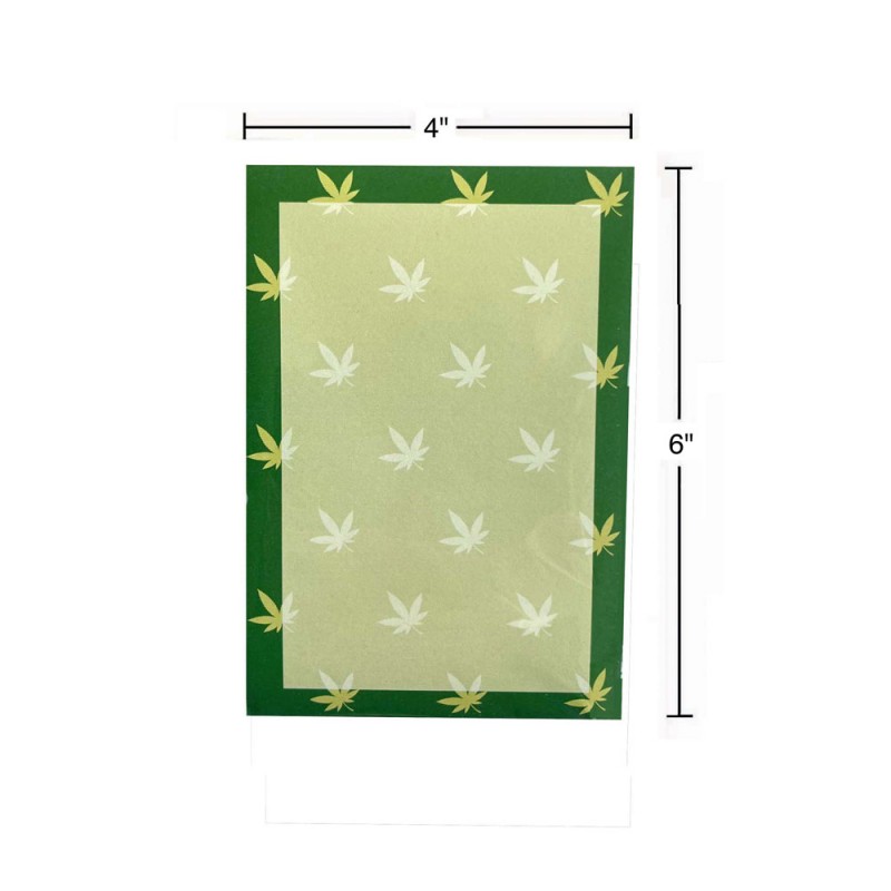 Cannabis Leaf Notepad Cannabis Leaf Notepad