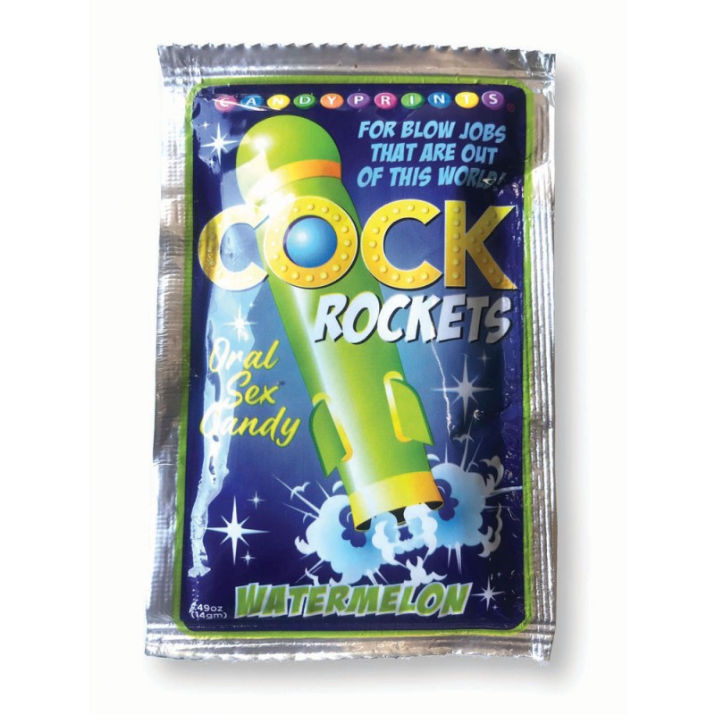 Cock Rockets Oral Sex Candy - Watermelon