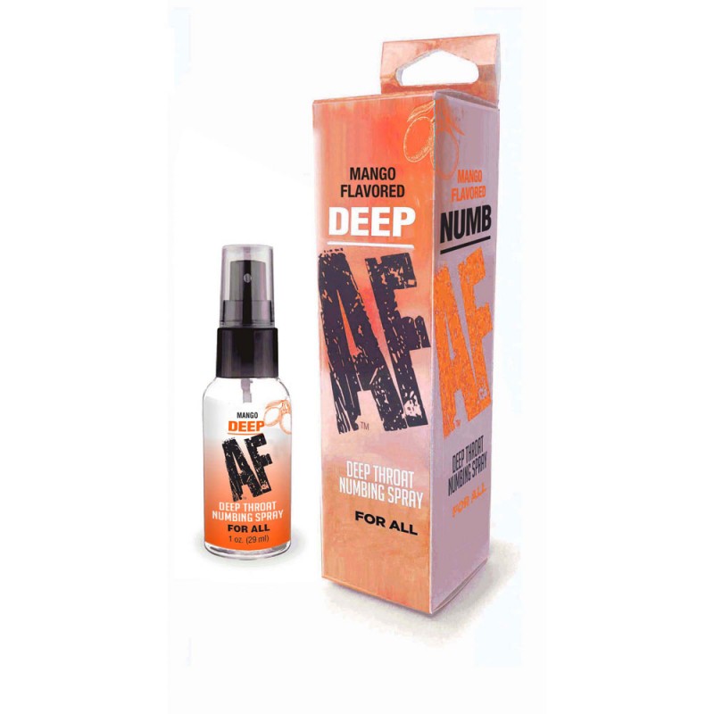 Deep AF Throat Numbing Spray 29ml - Mango