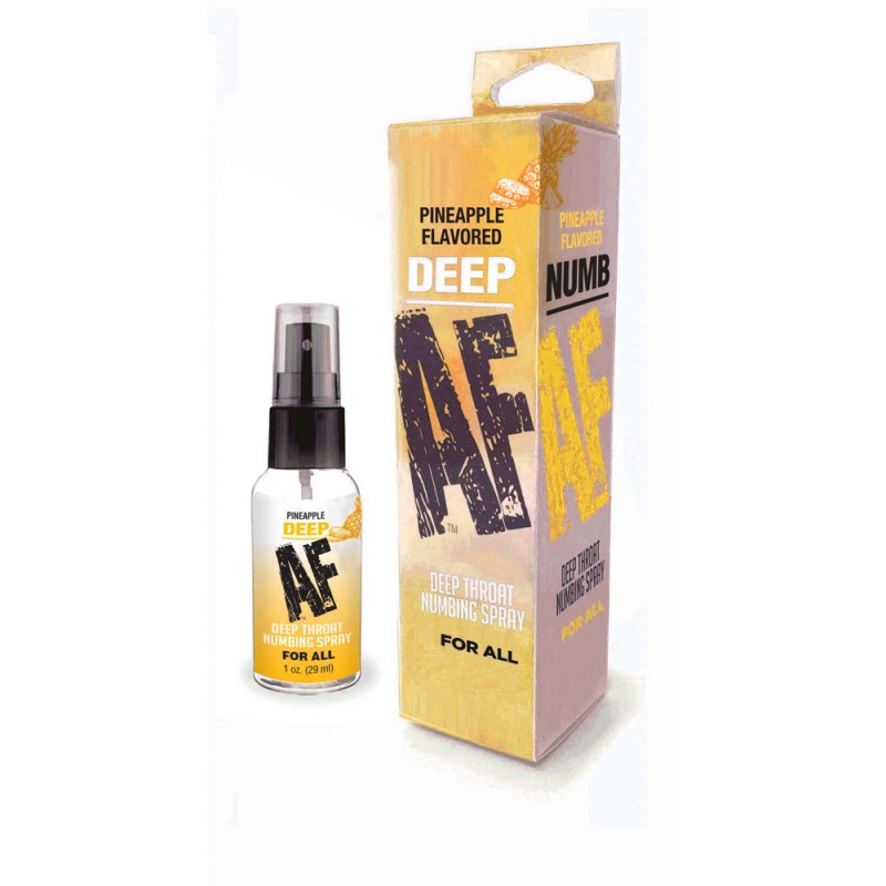 Deep AF Throat Numbing Spray 29ml - Pineapple