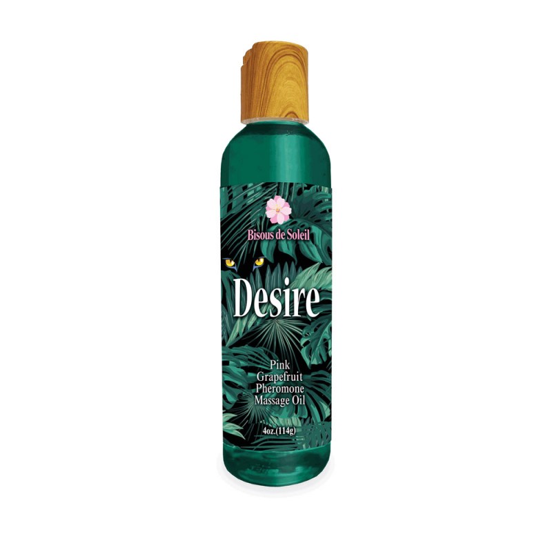 Desire Pheromone Massage Oil 118 ml - Pink Grapefruit