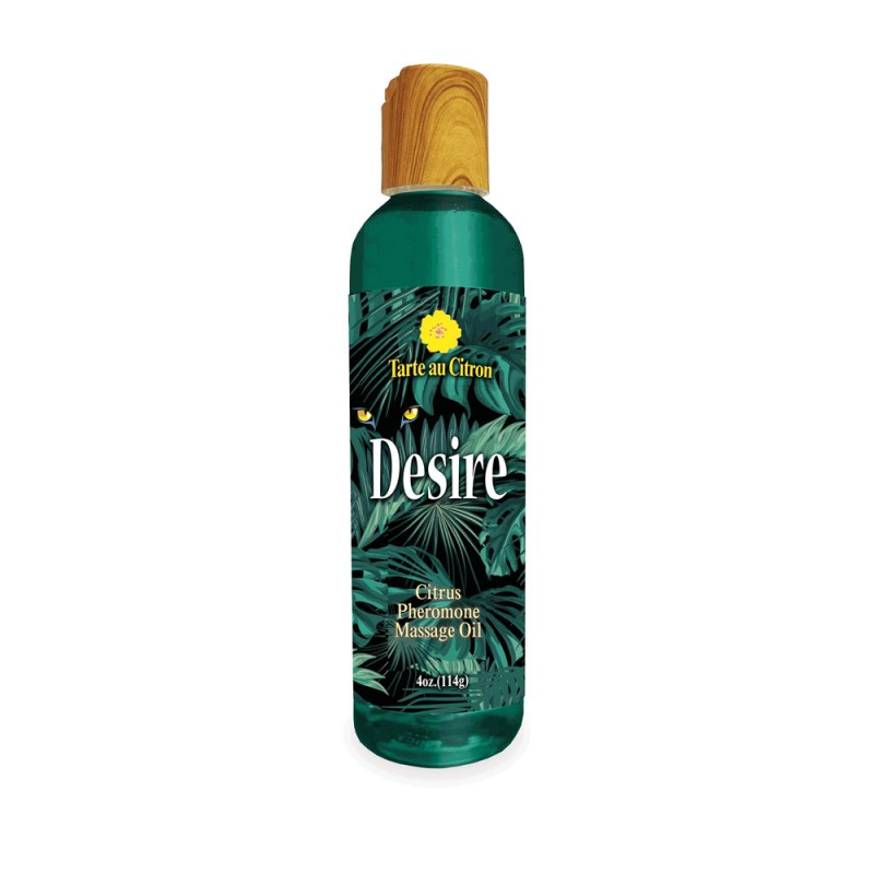 Desire Pheromone Massage Oil 118 ml - Citrus