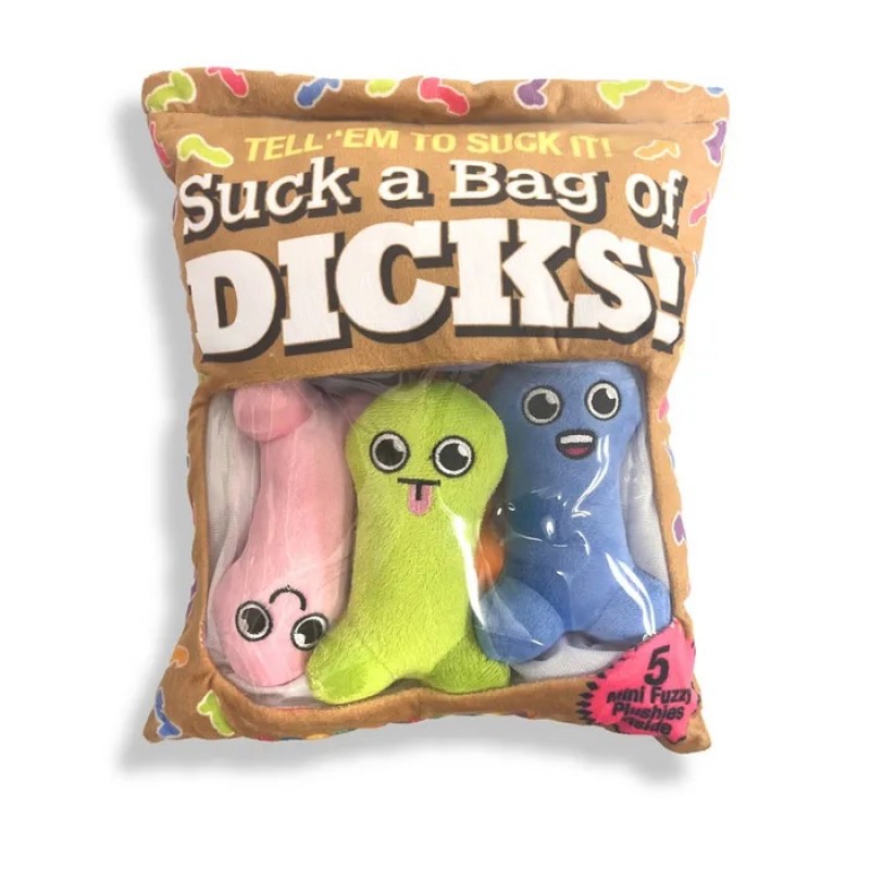Suck A Bag Of Dicks - Plushy Pillows