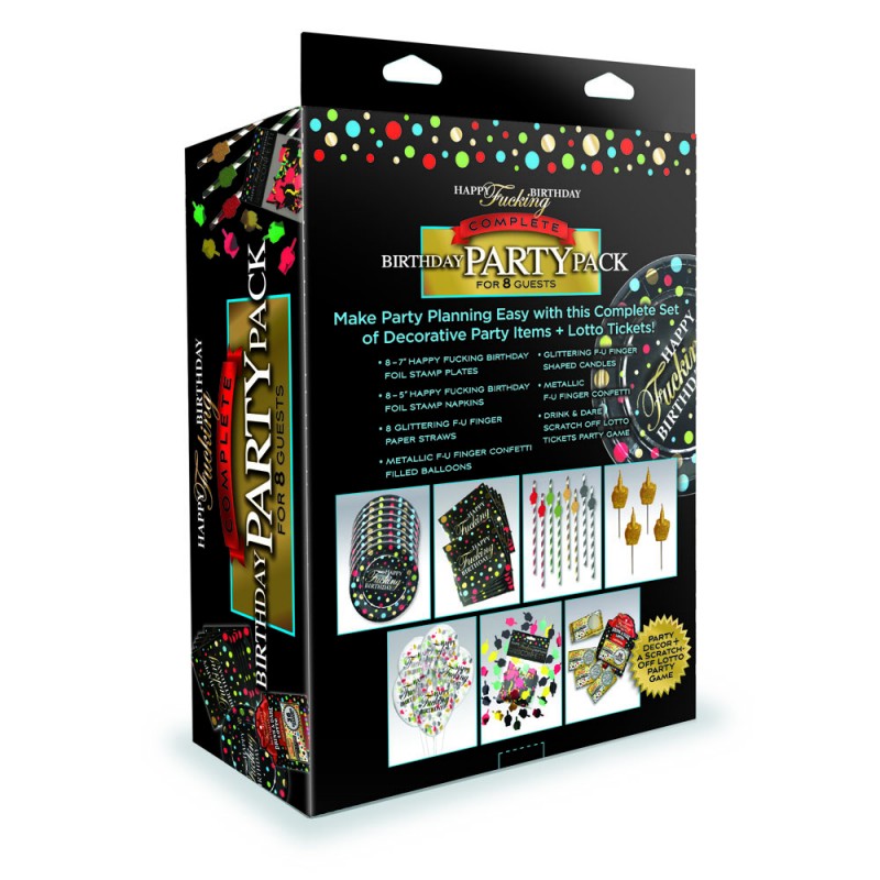 Happy F**king Birthday Complete Party Pack Happy F**king Birthday Complete Party Pack