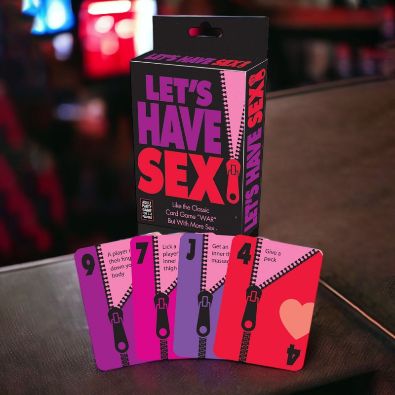 Let's Have Sex Card Game Let's Have Sex Card Game