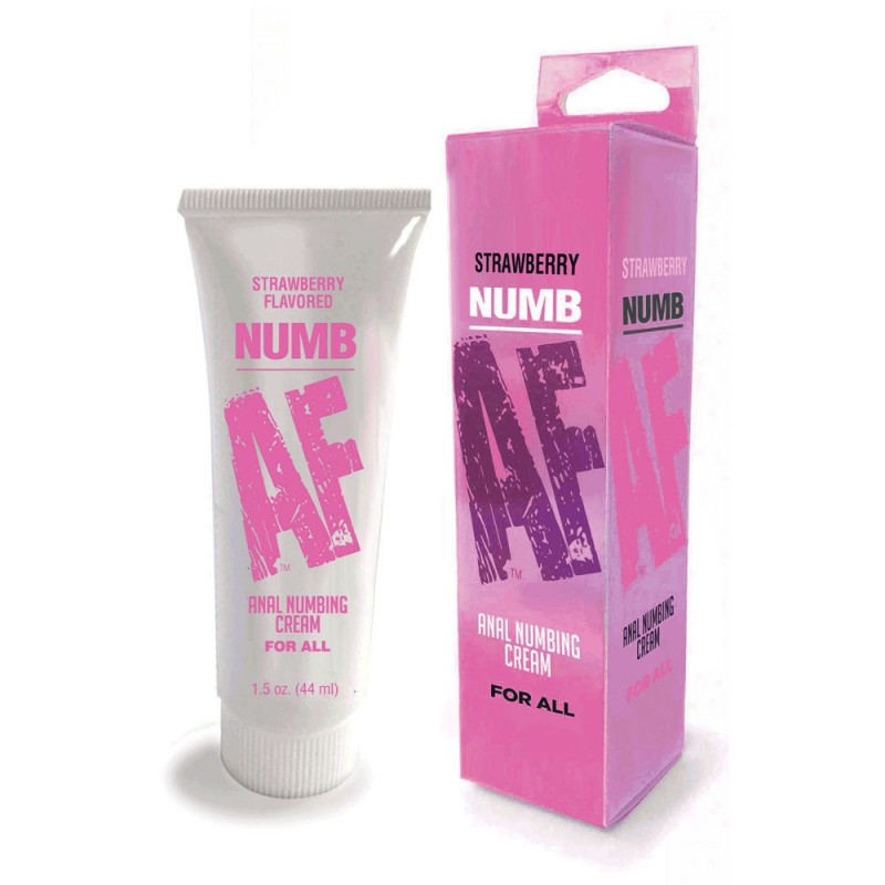 Numb AF Anal Desensitiser Cream 44 ml - Strawberry