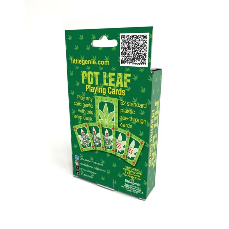 Pot Leaf Waterproof Playing Cards Pot Leaf Waterproof Playing Cards