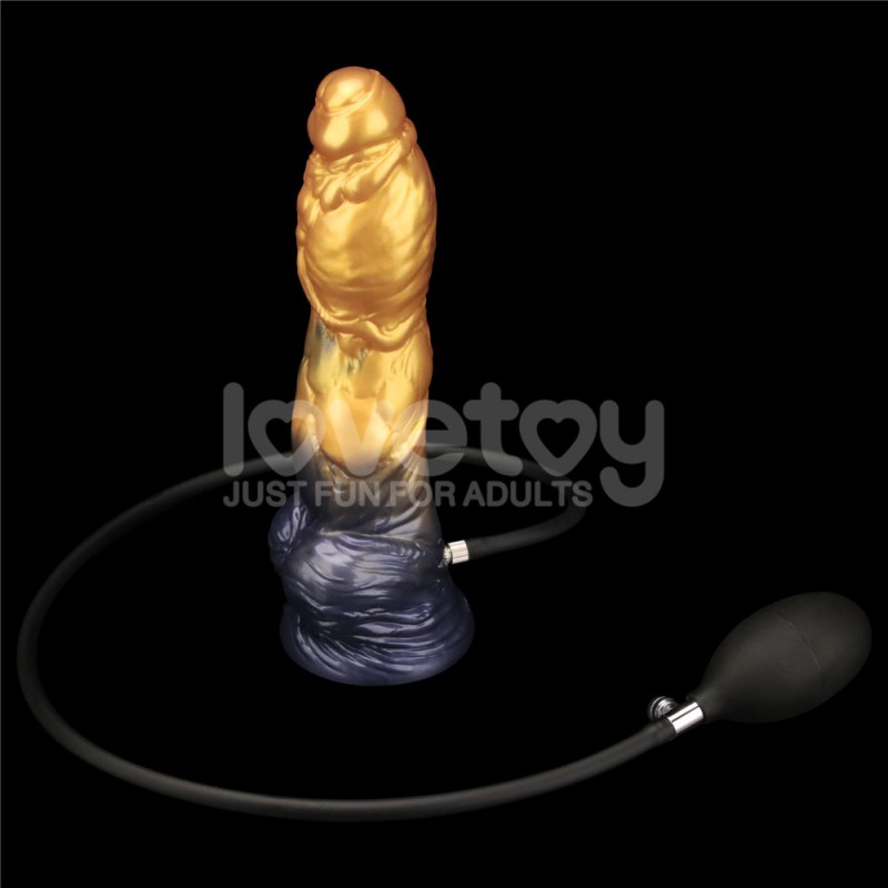 Aerosx 10 Inch Dual Density Inflatable Dildo Aerosx 10 Inch Dual Density Inflatable Dildo