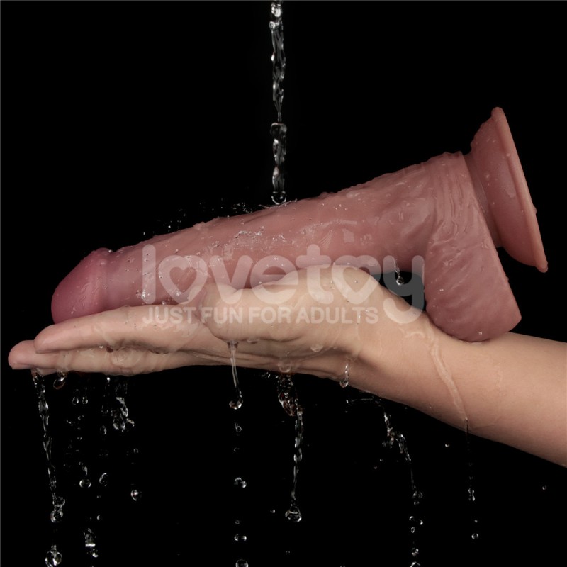 Dual Density Power Cock - 9 Inch Flesh Dual Density Power Cock - 9 Inch Flesh