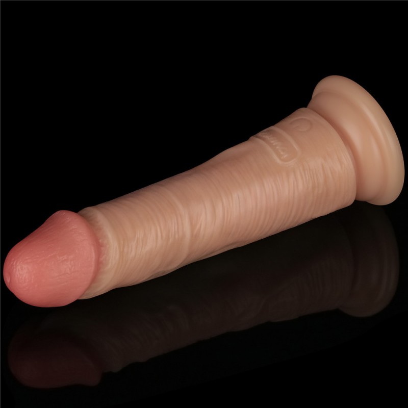 Power Basics 7'' Vibrating Dong - Flesh Power Basics 7'' Vibrating Dong - Flesh
