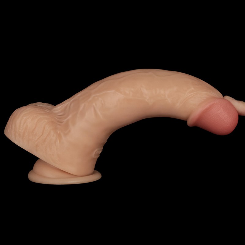 Power Basics 9'' Vibrating Dong - Flesh Power Basics 9'' Vibrating Dong - Flesh