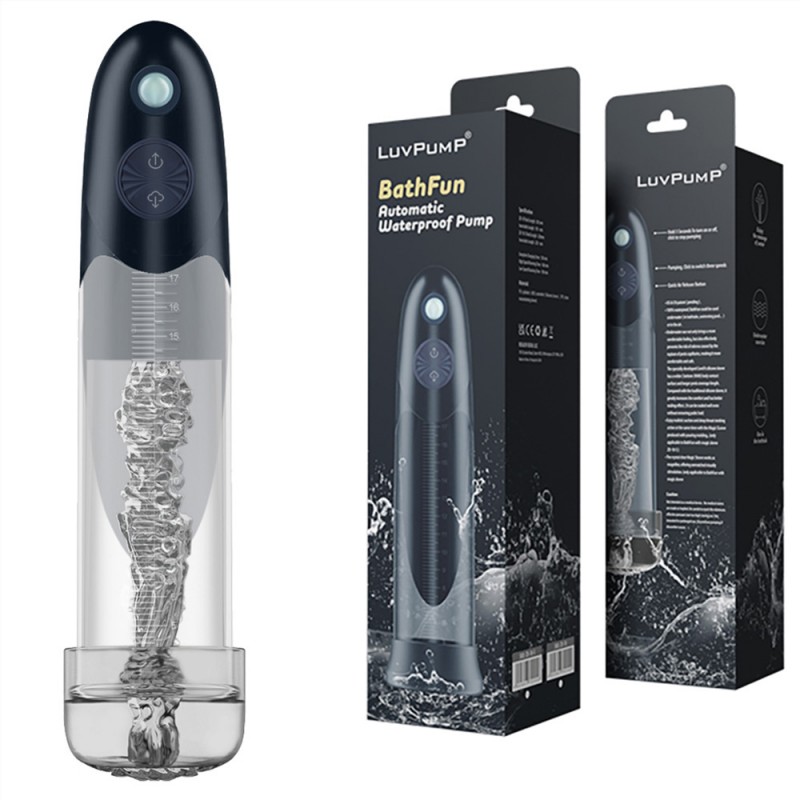 LuvPump BathFun Automatic Waterproof Penis Pump