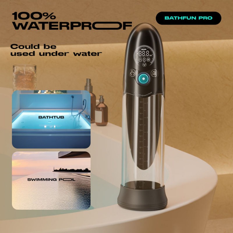 LuvPump Bathfun Pro DeepSea AI Penis Pump