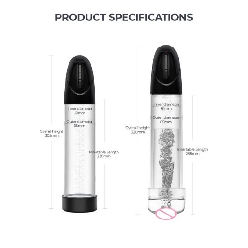 LuvPump Smart Penis Pump 2-in-1