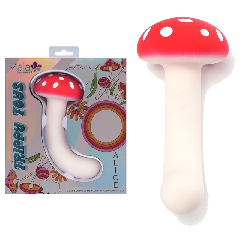 Maia Alice Dual Vibrating Mushroom