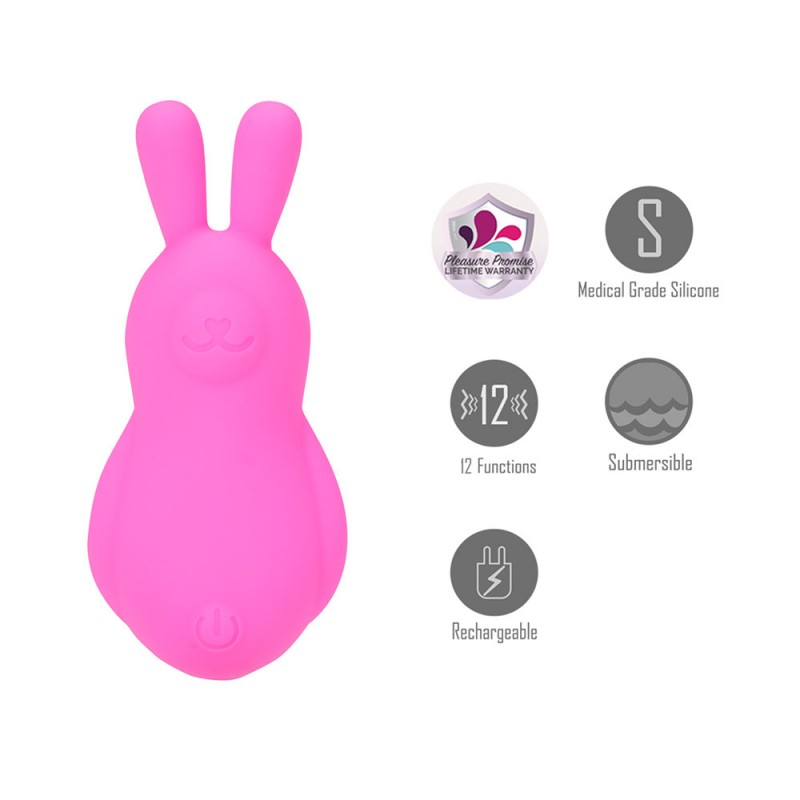 Maia Bri Bunny Bunny Bullet Vibrator - Pink Maia Bri Bunny Bunny Bullet Vibrator - Pink
