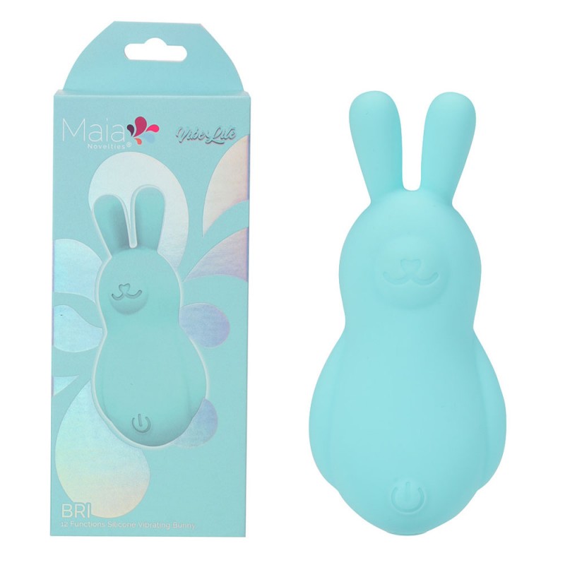 Maia Bri Bunny Bunny Bullet Vibrator - Teal