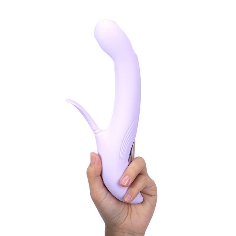 Maia Charli Flapping & Tapping Rabbit Vibrator Maia Charli Flapping & Tapping Rabbit Vibrator