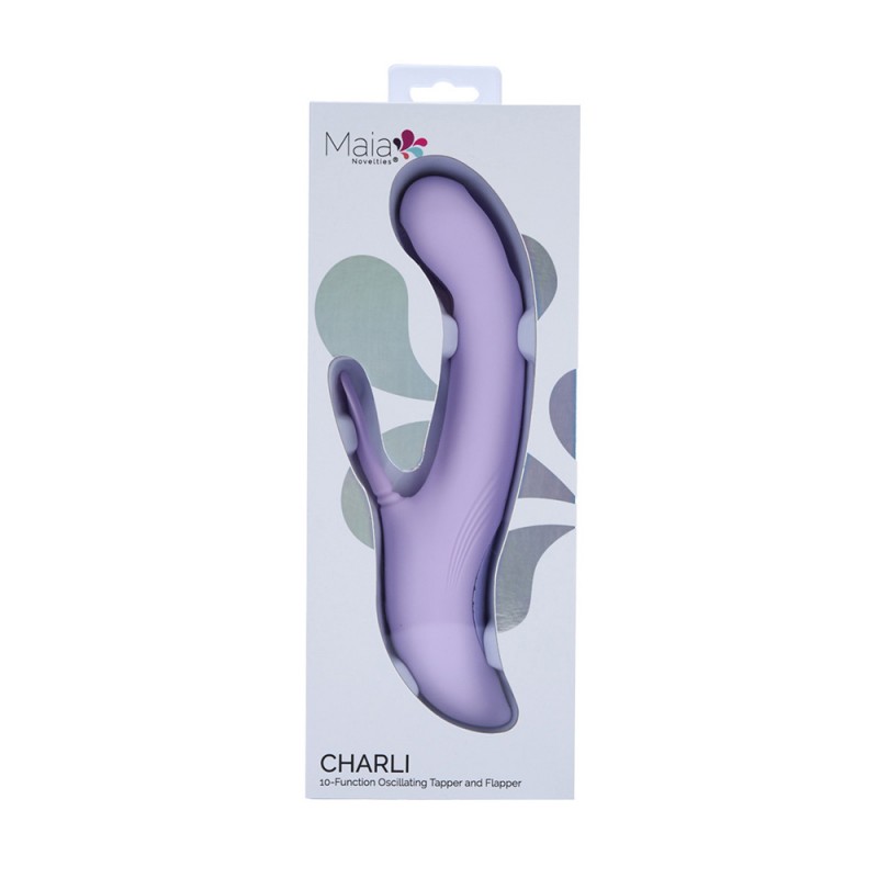 Maia Charli Flapping & Tapping Rabbit Vibrator Maia Charli Flapping & Tapping Rabbit Vibrator
