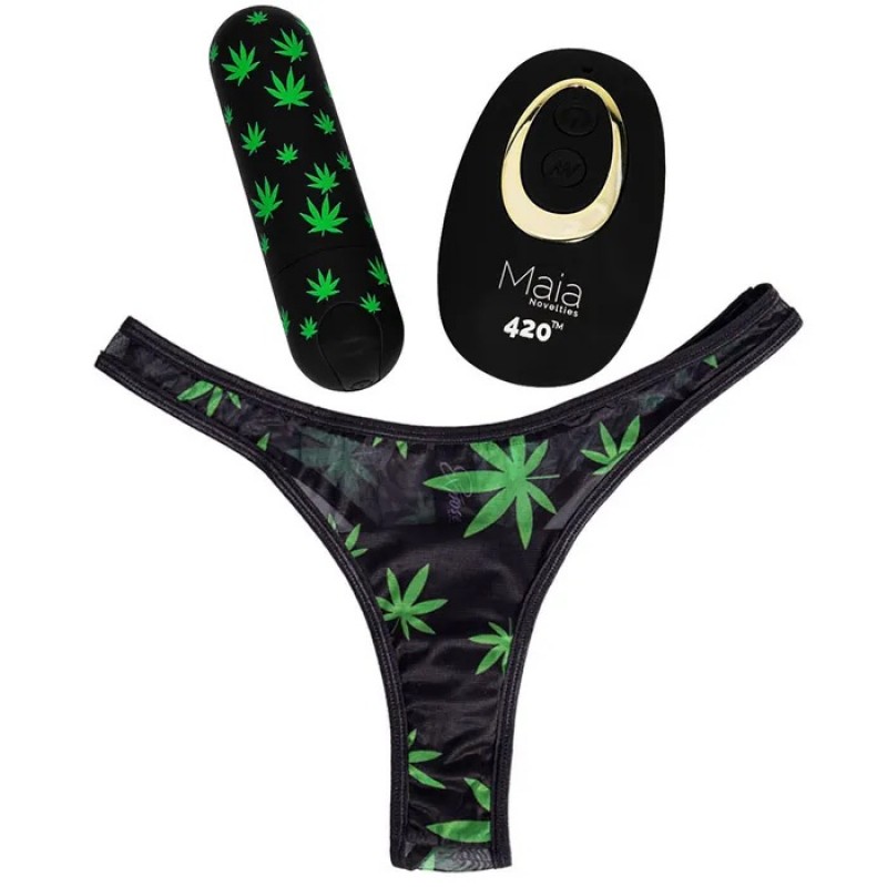 Maia Date Night 420 Panty Vibe - S/M Maia Date Night 420 Panty Vibe - S/M