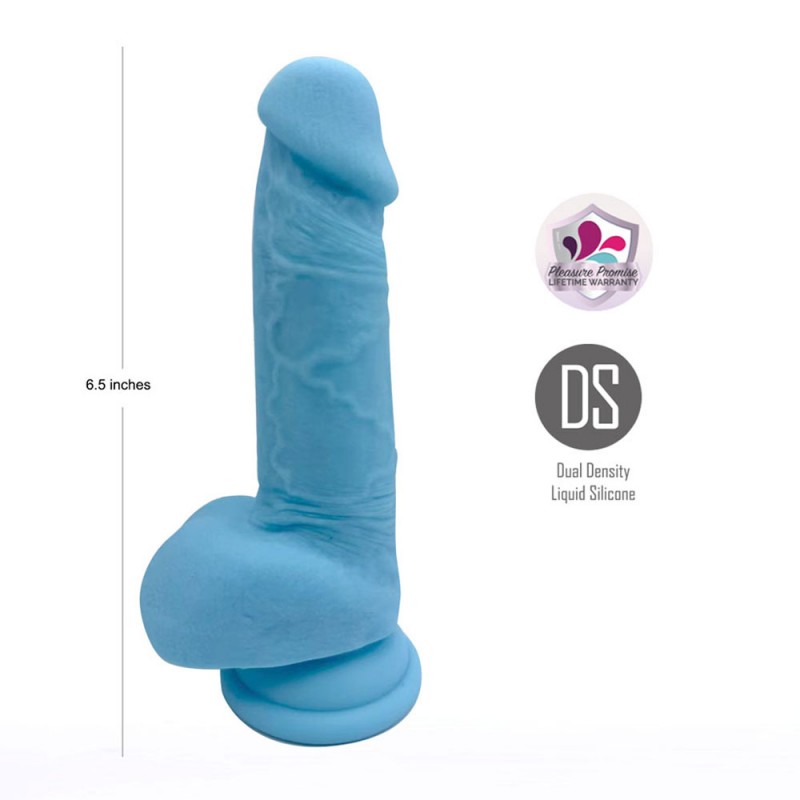 Maia Declan 6.5'' Dual Density Dong - Blue Maia Declan 6.5'' Dual Density Dong - Blue