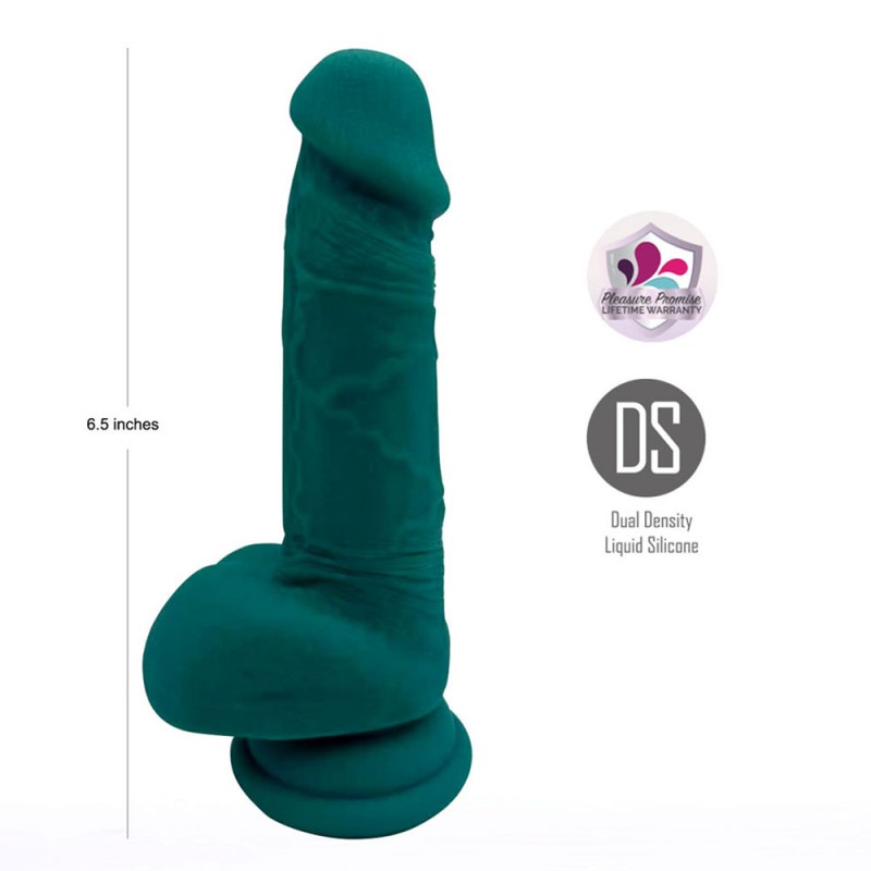 Maia Declan 6.5'' Dual Density Dong - Green Maia Declan 6.5'' Dual Density Dong - Green