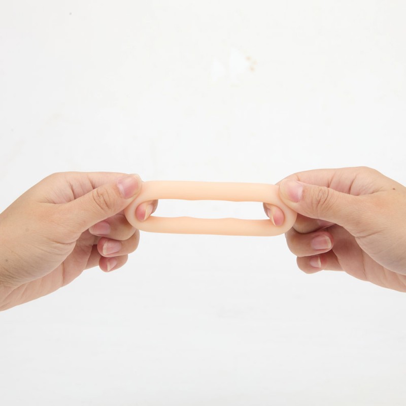 Maia Gunner Silicone Stretchy Cock Ring - Vanilla Maia Gunner Silicone Stretchy Cock Ring - Vanilla