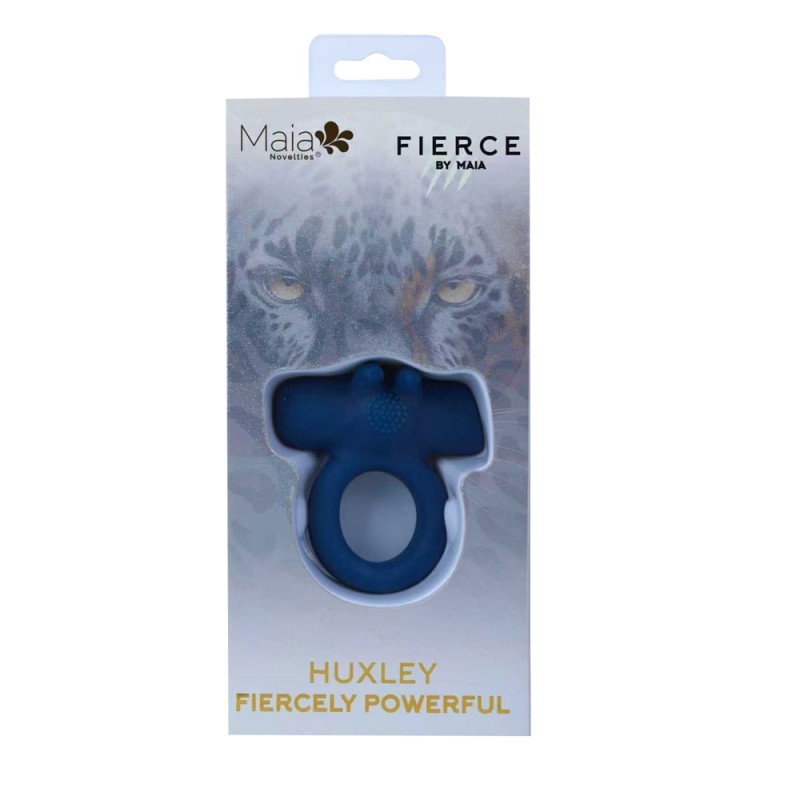 Maia Huxley Vibrating Cock Ring - Blue Maia Huxley Vibrating Cock Ring - Blue