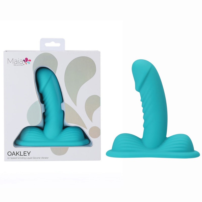 Maia Oakley Grinder Vibrator - Blue