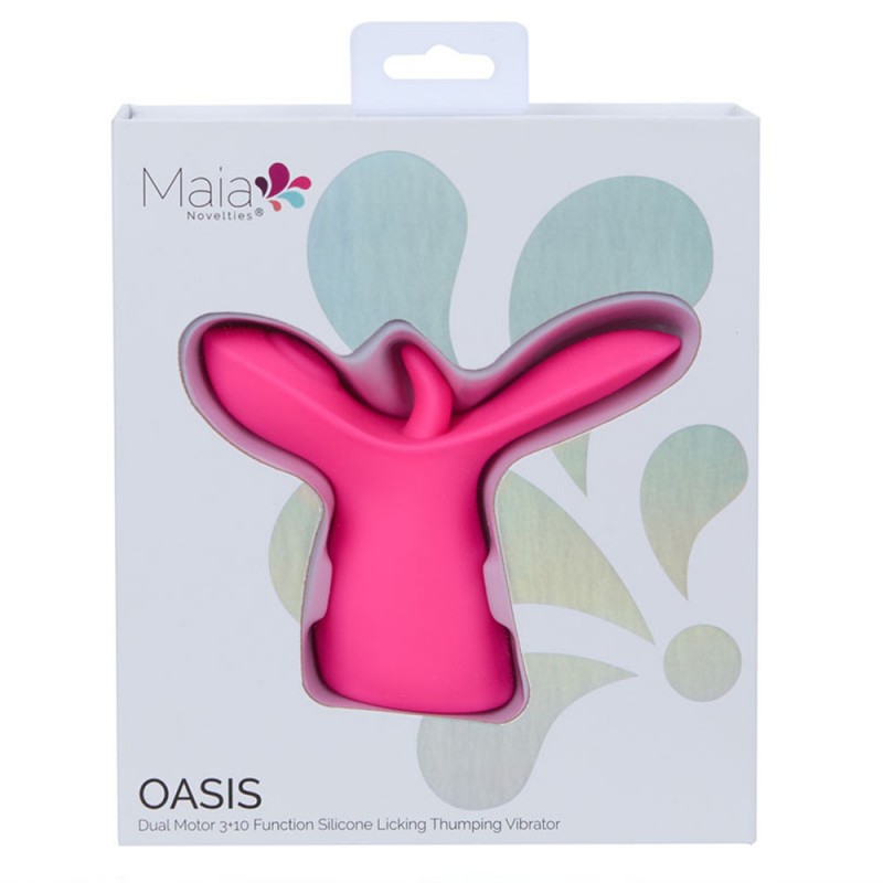 Maia Oasis Licking & Thumping Stimulator Maia Oasis Licking & Thumping Stimulator