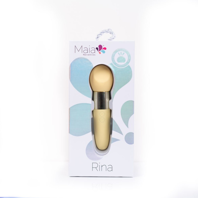 Maia Rina Dual Motor Vibe - Yellow Maia Rina Dual Motor Vibe - Yellow
