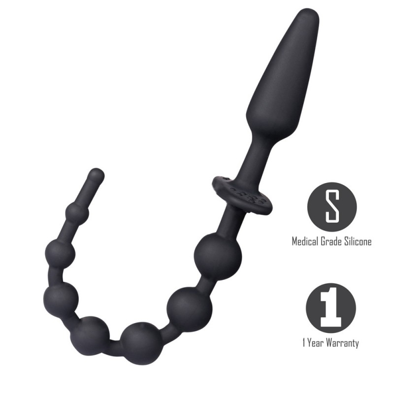Maia Sorra Anal Plug With Beads Maia Sorra Anal Plug With Beads