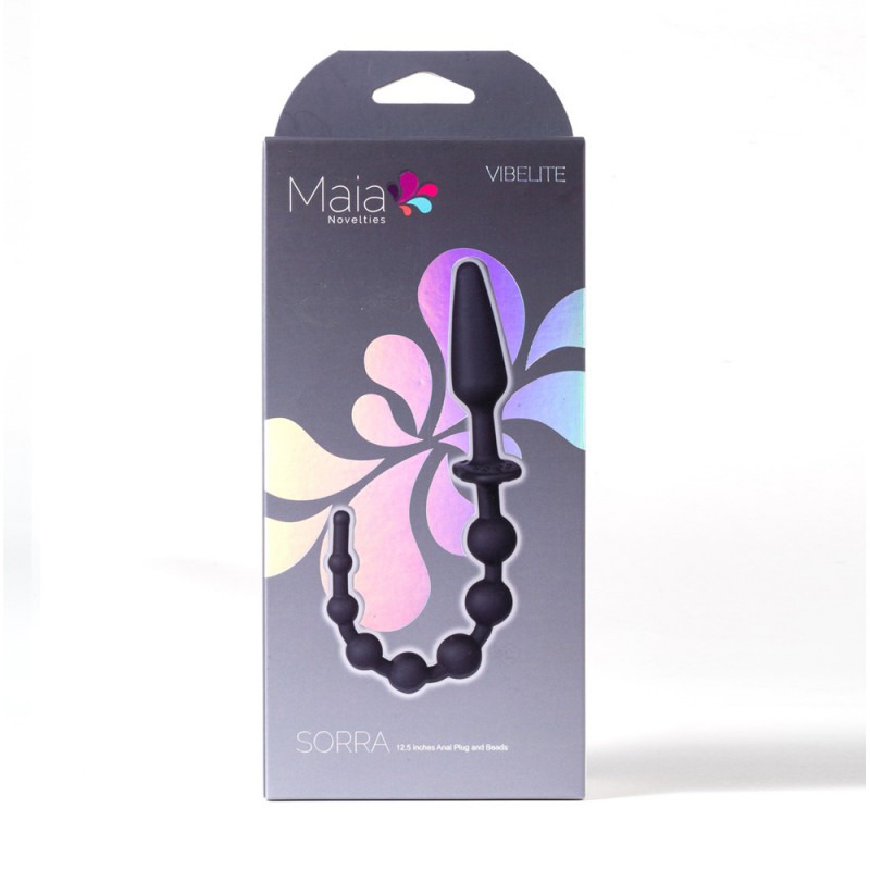 Maia Sorra Anal Plug With Beads Maia Sorra Anal Plug With Beads