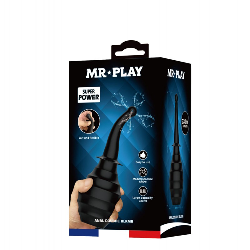 Mr Play Anal Douche M6 - Black Mr Play Anal Douche M6 - Black