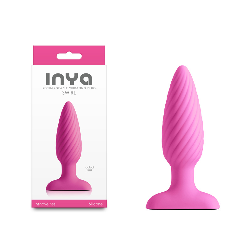 INYA Swirl Vibrating Butt Plug