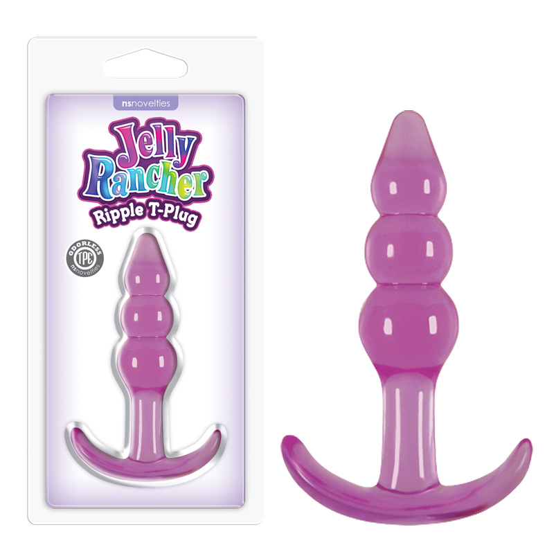 Jelly Rancher Ripple T-Plug - Purple