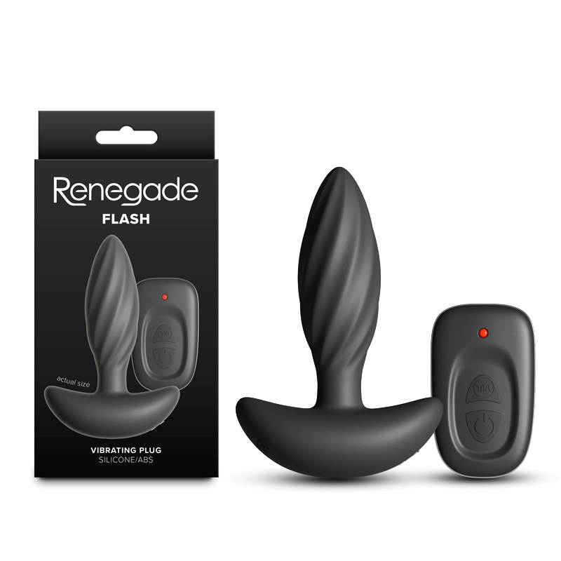 Renegade Flash Vibrating Butt Plug